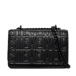 Torebka Steve Madden. Czarne torebki klasyczne Steve Madden, bez wzorów, bez dodatków. Za 599.99 zł.
