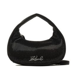 Torebka KARL LAGERFELD. Czarne torebki klasyczne KARL LAGERFELD, bez wzorów, bez dodatków. Za 689.99 zł.