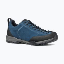 Buty turystyczne Scarpa Mojito Trail Gore-Tex. Niebieskie trekkingi Scarpa, z gore-texu, trekkingowe. Za 909.99 zł.