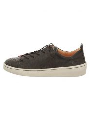 Think! Skórzane sneakersy w kolorze antracytowym rozmiar: 42,5. Brązowe trampki Think!, bez wzorów, bez zapięcia. Za 269.95 zł.