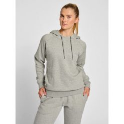 Bluza do piłki ręcznej damska Hummel Red Classic z kapturem. Szare bluzy Hummel, na wiosnę, xs, bez wzorów, z bawełny, z kapturem. Za 216.50 zł.