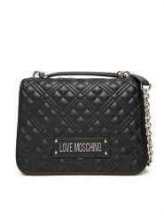 LOVE MOSCHINO Torebka JC4000PP0NLA000B Czarny. Czarne torebki klasyczne Love Moschino, bez wzorów, ze skóry, bez dodatków. Za 949.99 zł.