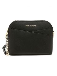 Michael Kors Skórzana torebka w kolorze czarnym - 21 x 17 x 9 cm rozmiar: onesize. Czarne torby na ramię Michael Kors, bez wzorów, z materiału, na ramię, bez dodatków. Za 809.45 zł.