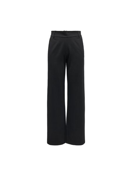 ONLY Spodnie materiałowe Poptrash 15341829 Czarny Straight Fit. Czarne spodnie materiałowe Only, xs, bez wzorów, z materiału. Za 169.99 zł.