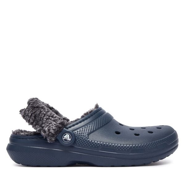 Klapki Crocs. Niebieskie klapki Crocs, bez wzorów, bez obcasa. Za 259.99 zł.