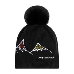 Czapka zimowa damska Rossignol Strassi. Czarne czapki Rossignol, bez wzorów. Za 399.00 zł.