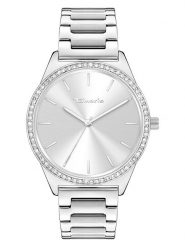 Tamaris Zegarek kwarcowy w kolorze srebrnym rozmiar: onesize. Szare, analogowe zegarki Tamaris, srebrne. Za 173.99 zł.