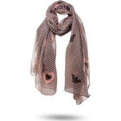 SZAL Emporio Armani. Czarne szaliki Emporio Armani, bez wzorów. Za 197.40 zł.