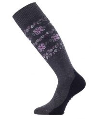 Skarpety narciarskie damskie Lasting FWI 889 Merino 85%. Czarne skarpety LASTING, bez wzorów, z dzianiny. Za 139.90 zł.