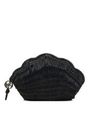 MICHAEL Michael Kors Torebka Shelly 30S6S16C5W Czarny. Czarne kopertówki MICHAEL Michael Kors, bez wzorów, z syntetyku, bez dodatków. Za 949.99 zł.