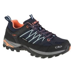 Damskie buty trekkingowe CMP Rigel. Czarne trekkingi CMP, z materiału, trekkingowe. Za 338.88 zł.