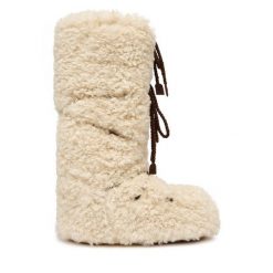 Śniegowce Moon Boot. Brązowe trapery i śniegowce Moon Boot. Za 1,499.00 zł.