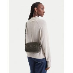 Torebka Liu Jo. Czarne listonoszki Liu Jo, bez wzorów, bez dodatków. Za 499.99 zł.