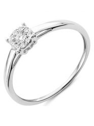 Revoni Złoty pierścionek z diamentem rozmiar: 52. Szare pierścionki Revoni, z diamentem, złote. Za 1,609.99 zł.