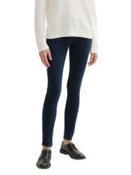 Tom Tailor Dżinsy - Skinny fit - w kolorze granatowym rozmiar: W33/L32. Niebieskie jeansy Tom Tailor, l, bez wzorów, z podwyższonym stanem. Za 100.99 zł.
