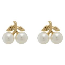 Kolczyki Coach. Żółte kolczyki Coach, złote. Za 249.99 zł.