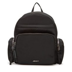 Plecak JENNY. Czarne plecaki Jenny, bez wzorów. Za 149.99 zł.