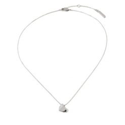 Naszyjnik Calvin Klein. Szare naszyjniki Calvin Klein, srebrne. Za 219.99 zł.