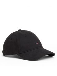 Tommy Hilfiger Czapka z daszkiem Th Flag Soft 6 Panel AW0AW17781 Czarny. Czarne czapki TOMMY HILFIGER, bez wzorów, z bawełny. Za 169.99 zł.