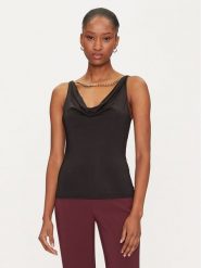 Marciano Guess Top 5GGP07 6259A Czarny Regular Fit. Czarne topy Marciano Guess, xs, z aplikacjami, z syntetyku, bez kołnierzyka, bez ramiączek. Za 309.99 zł.