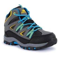 Trespass Gillon Ii – Czarne buty unisex o średnim kroju. Czarne trekkingi Trespass, trekkingowe. Za 259.20 zł.