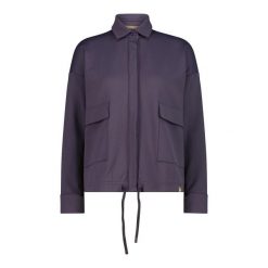 Damski sweter z dzianiny CMP. Fioletowe swetry CMP, bez wzorów, z dzianiny, bez ramiączek. Za 371.50 zł.