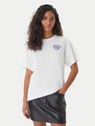 HUGO T-Shirt Vintage 50560770 Biały Regular Fit. Białe t-shirty Hugo, m, bez wzorów, z bawełny, bez kołnierzyka, bez ramiączek. Za 199.99 zł.