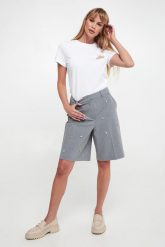 Bermudy damskie TWINSET ACTITUDE. Szorty Twinset Milano, bez wzorów. W wyprzedaży za 564.85 zł.