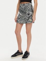 Adidas Spódnica trapezowa FARM Rio JD6312 Czarny Regular Fit. Czarne spódnice Adidas, l, bez wzorów, z bawełny, trapezowe. Za 109.99 zł.