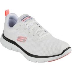 Adidasy Skechers Flex Appeal 4.0-brilliant Vie, Kobiety. Białe obuwie sportowe Skechers, bez zapięcia. Za 390.00 zł.