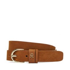 Pasek Damski Tommy Hilfiger. Brązowe paski TOMMY HILFIGER, bez wzorów. Za 219.99 zł.
