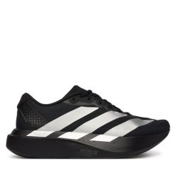 Buty do biegania adidas. Czarne obuwie sportowe Adidas, bez zapięcia, do biegania. Za 649.99 zł.