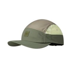Czapka 5-panelowa Buff Go Domus. Zielone czapki Buff, bez wzorów, z materiału. Za 122.09 zł.