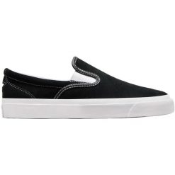 Adidasy Converse One Star Cc Slip Pro, Dla obu płci. Czarne obuwie sportowe Converse, z zamszu, bez zapięcia. Za 390.00 zł.