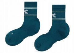 Skarpety tenisowe Diadora Socks Court. Zielone skarpety Diadora, bez wzorów, z elastanu. Za 54.99 zł.