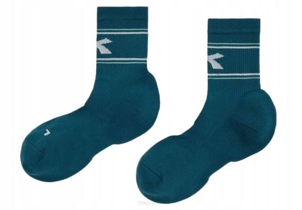 Skarpety tenisowe Diadora Socks Court. Zielone skarpety Diadora, bez wzorów, z elastanu. Za 54.99 zł.
