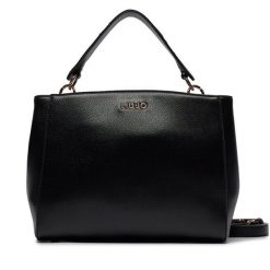 Torebka Liu Jo. Czarne torebki klasyczne Liu Jo, bez wzorów, bez dodatków. Za 339.99 zł.