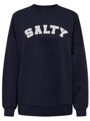 ONLY Bluza w kolorze granatowym rozmiar: S. Niebieskie bluzy Only, s, bez wzorów, bez kaptura. Za 92.45 zł.