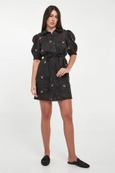 Sukienka damska z motywem czereśni TWINSET. Sukienki Twinset Milano, bez wzorów, bez kołnierzyka, bez ramiączek. Za 1,249.00 zł.