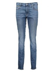 G-Star Dżinsy "3301" - Skinny fit - w kolorze niebieskim rozmiar: W25/L30. Niebieskie jeansy G-Star, l, z aplikacjami. Za 294.95 zł.