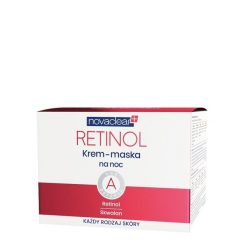 NovaClear Retinol Przeciwzmarszczkowy krem- maska na noc Maseczki przeciwzmarszczkowe 50 ml. Maseczki Novaclear. Za 53.59 zł.
