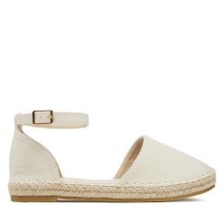Espadryle DeeZee. Brązowe espadryle DeeZee, bez wzorów, bez obcasa, bez zapięcia. Za 119.99 zł.