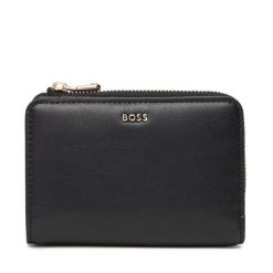 Portfel BOSS. Czarne portfele Boss, bez wzorów. Za 238.99 zł.