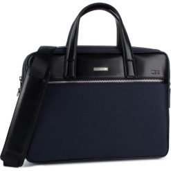 Torba na laptopa WITTCHEN - 88-3U-201-7 Granatowy. Niebieskie torby na laptopa Wittchen, bez wzorów, z materiału. W wyprzedaży za 369.00 zł.