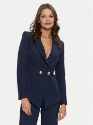Rinascimento Marynarka CFC0119980003 Granatowy Regular Fit. Niebieskie marynarki i żakiety Rinascimento, l, bez wzorów, z syntetyku. Za 369.99 zł.