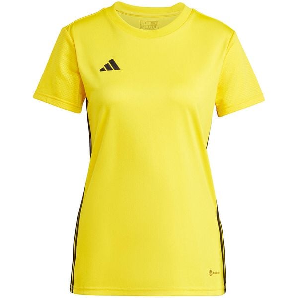 Koszulka damska adidas Tabela 23 Jersey. Czarne bluzki Adidas, xl, bez wzorów, z jersey, sportowe, bez kołnierzyka, bez ramiączek. Za 62.00 zł.