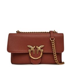 Torebka PINKO. Brązowe listonoszki Pinko, bez wzorów, bez dodatków. Za 799.99 zł.