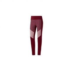 Spodnie sportowe damskie Reebok US Melange Tight. Czerwone spodnie dresowe Reebok, bez wzorów. Za 256.00 zł.