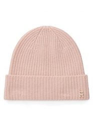 Tommy Hilfiger Czapka Th Cashmere AW0AW17772 Różowy. Czerwone czapki TOMMY HILFIGER, bez wzorów, z kaszmiru. Za 389.99 zł.