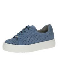 Caprice Skórzane sneakersy w kolorze niebieskim rozmiar: 41. Niebieskie trampki Caprice, bez wzorów, bez zapięcia. Za 198.10 zł.